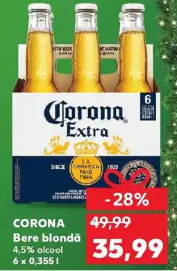 Kaufland CORONA Bere blondă Ofertă