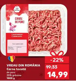 Kaufland VREAU DIN ROMÂNIA Carne tocată Ofertă