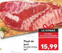 Kaufland Piept de porc Ofertă
