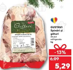Kaufland GUSTAVI Spinări şi gâturi de pui Ofertă