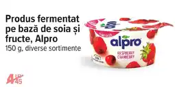 Carrefour Produs fermentat pe bază de soia și fructe, Alpro Ofertă