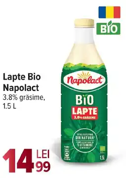 Carrefour Lapte Bio Napolact Ofertă