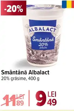 Carrefour Smântână Albalact Ofertă