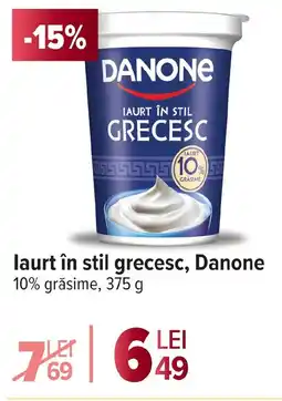 Carrefour laurt în stil grecesc, Danone Ofertă