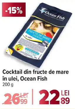 Carrefour Cocktail din fructe de mare în ulei, Ocean Fish Ofertă