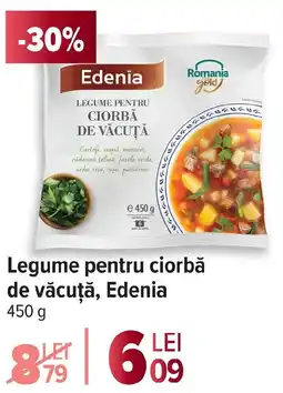 Carrefour Legume pentru ciorbă de văcuţă, Edenia Ofertă