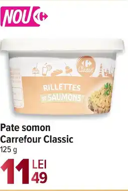 Carrefour Pate somon Carrefour Classic Ofertă