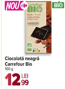 Carrefour Ciocolată neagră Carrefour Bio Ofertă