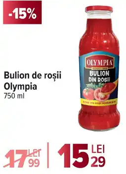 Carrefour Bulion de roşii Olympia Ofertă