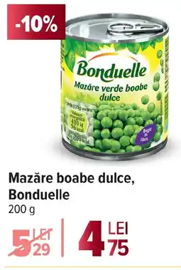 Carrefour Mazăre boabe dulce, Bonduelle Ofertă