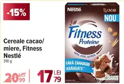 Carrefour Cereale cacao/ miere, Fitness Nestlé Ofertă