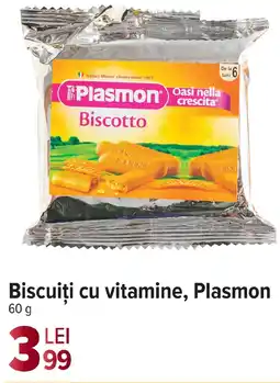 Carrefour Biscuiți cu vitamine, Plasmon Ofertă