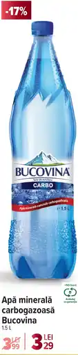 Carrefour Apă minerală carbogazoasă Bucovina Ofertă