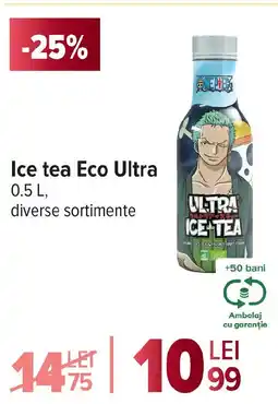 Carrefour Ice tea Eco Ultra Ofertă
