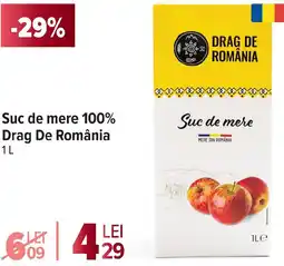 Carrefour Suc de mere 100% Drag De România Ofertă