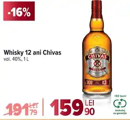 Carrefour Whisky 12 ani Chivas Ofertă