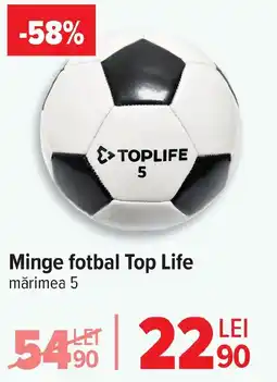 Carrefour Minge fotbal Top Life Ofertă