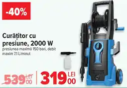 Carrefour Curăţitor cu presiune, 2000 W Ofertă