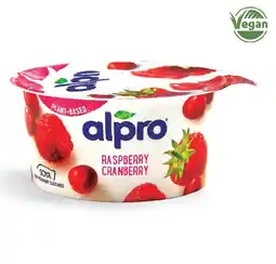 Carrefour Market Produs fermentat pe bază de soia cu zmeură şi merişoare/ afine, Alpro Ofertă