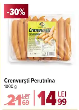 Carrefour Market Crenvurşti Perutnina Ofertă