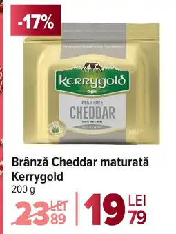 Carrefour Market Brânză Cheddar maturată Kerrygold Ofertă