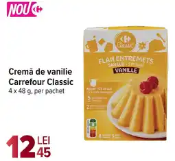 Carrefour Market Cremă de vanilie Carrefour Classic Ofertă