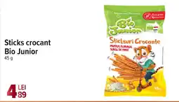 Carrefour Market Sticks crocant Bio Junior Ofertă