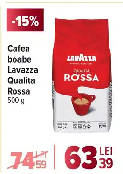 Carrefour Market Cafea boabe Lavazza Qualita Rossa Ofertă