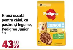 Carrefour Market Hrană uscată pentru câini, cu pasăre şi legume, Pedigree Junior Ofertă