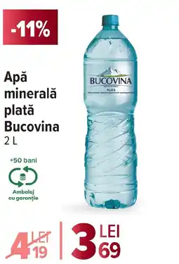 Carrefour Market Apă minerală platǎ Bucovina Ofertă