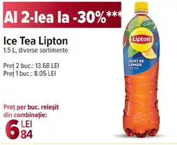 Carrefour Market Ice Tea Lipton Ofertă