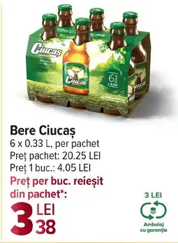 Carrefour Market Bere Ciucaş Ofertă