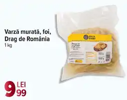Carrefour Market Varză murată, foi, Drag de România Ofertă