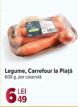 Carrefour Market Legume, Carrefour la Piață Ofertă