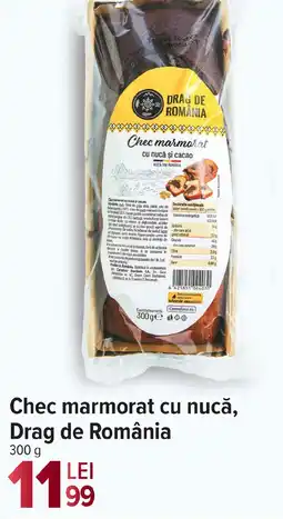 Carrefour Market Chec marmorat cu nucă, Drag de România Ofertă