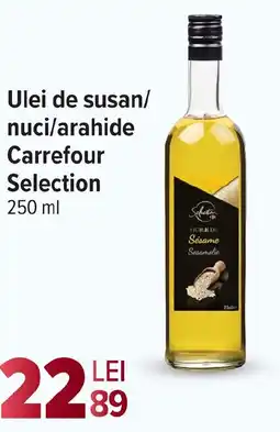 Carrefour Market Ulei de susan/ nuci/arahide Carrefour Selection Ofertă