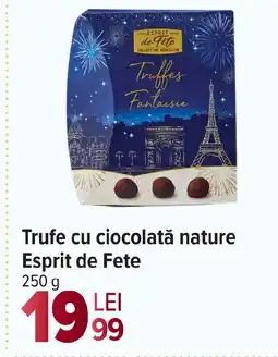 Carrefour Market Trufe cu ciocolată nature Esprit de Fete Ofertă
