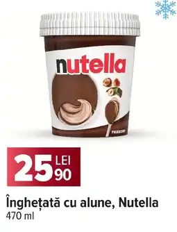Carrefour Market Înghețată cu alune, Nutella Ofertă