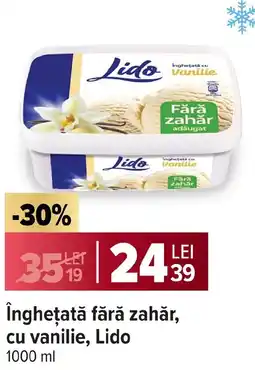 Carrefour Market îngheţată cu praline, cu vanilie, Lido Ofertă