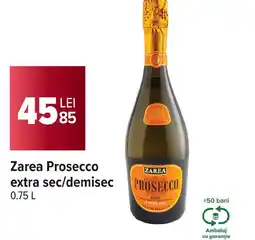 Carrefour Market Zarea Prosecco extra sec/demisec Ofertă