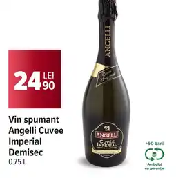 Carrefour Market Vin spumant Angelli Cuvee Imperial Demisec Ofertă