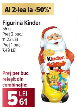 Carrefour Market Figurinǎ Kinder Ofertă