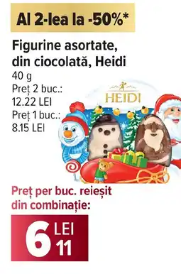 Carrefour Market Figurine asortate, din ciocolată, Heidi Ofertă