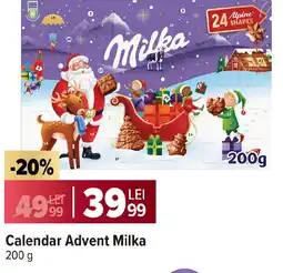Carrefour Market Calendar Advent Milka Ofertă