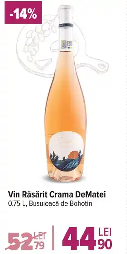 Carrefour Market Vin Răsărit Crama DeMatei Ofertă