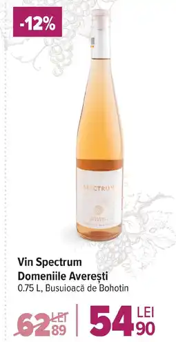 Carrefour Market Vin Spectrum Domeniile Avereşti Ofertă