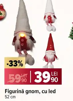 Carrefour Market Figurinǎ gnom, cu led Ofertă
