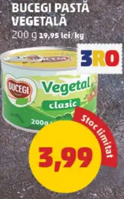 Penny Bucegi pastă vegetală Ofertă