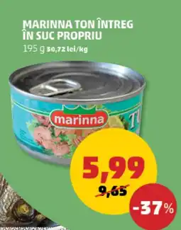 Penny Marinna ton întreg în suc propriu Ofertă