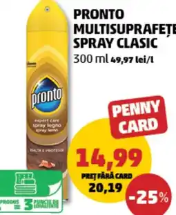 Penny Pronto multisuprafețe spray clasic Ofertă